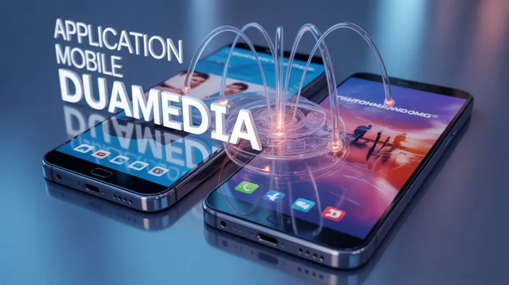 application mobile dualmedia