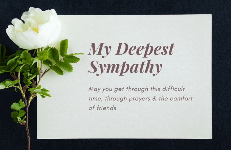 condolence messages