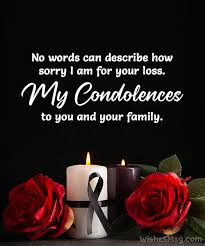 condolence messages