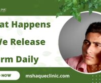 what happens if we release sperm daily