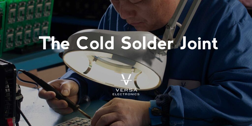 cold solder joint