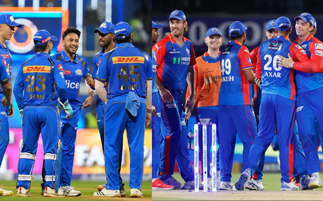 mumbai indians vs delhi capitals timeline