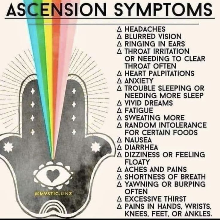 symptoms of ascension
